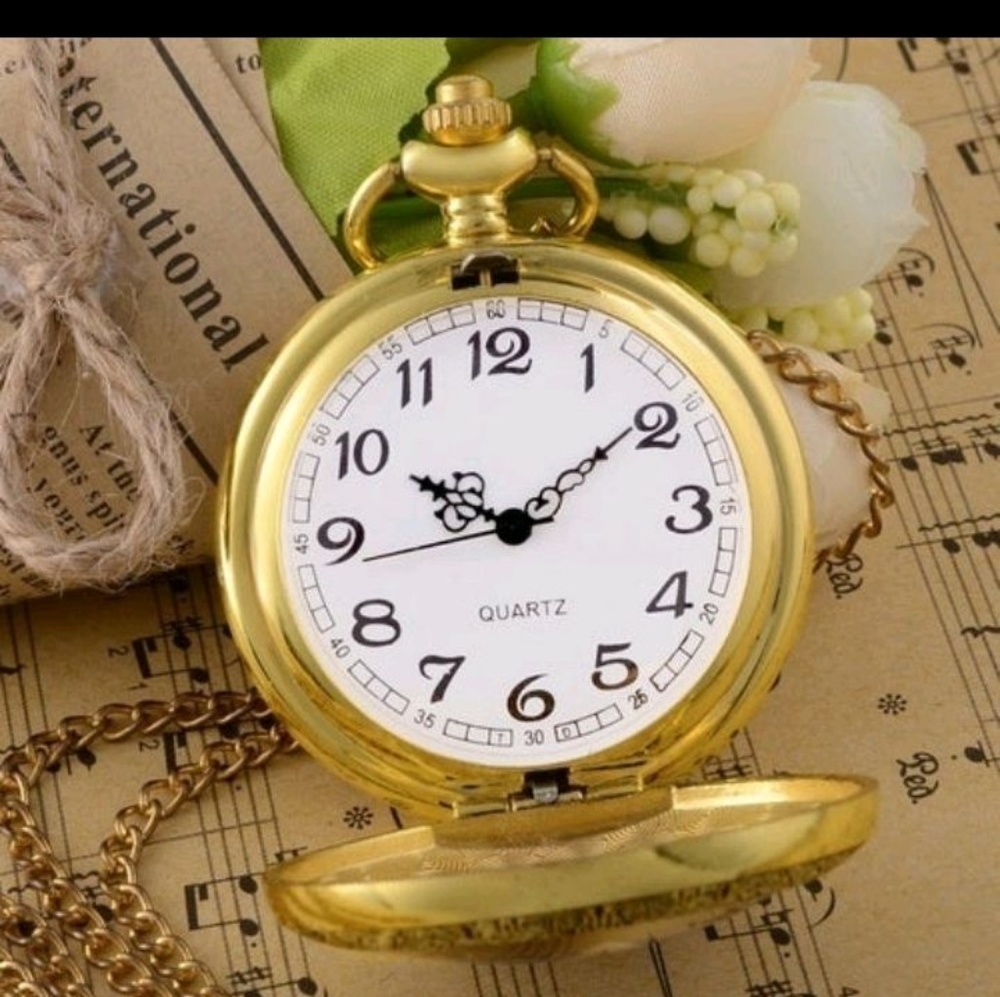 🌟For Him! Retro Star Trek Pocket Watch - Picture 4 of 5